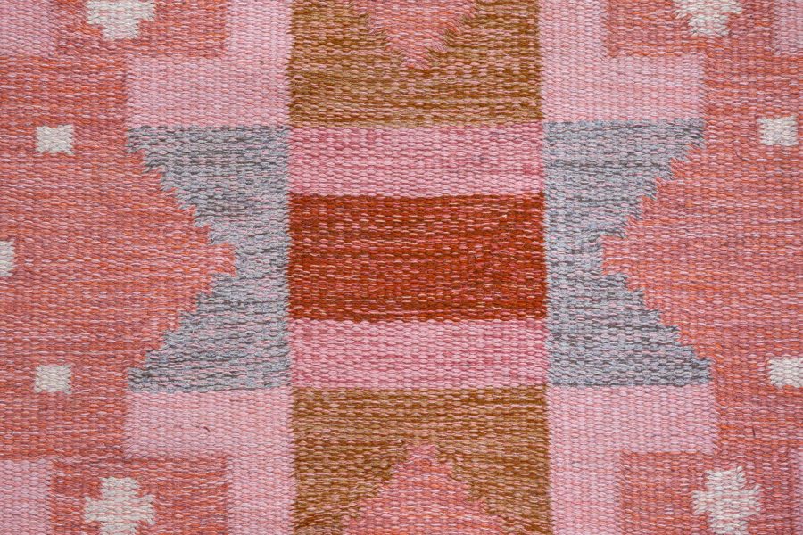 Swedish Flat Woven Rug by Ingegerd Silow BB8537