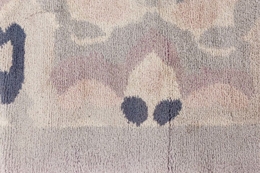 French Deco Art Nouveau Rug BB8555