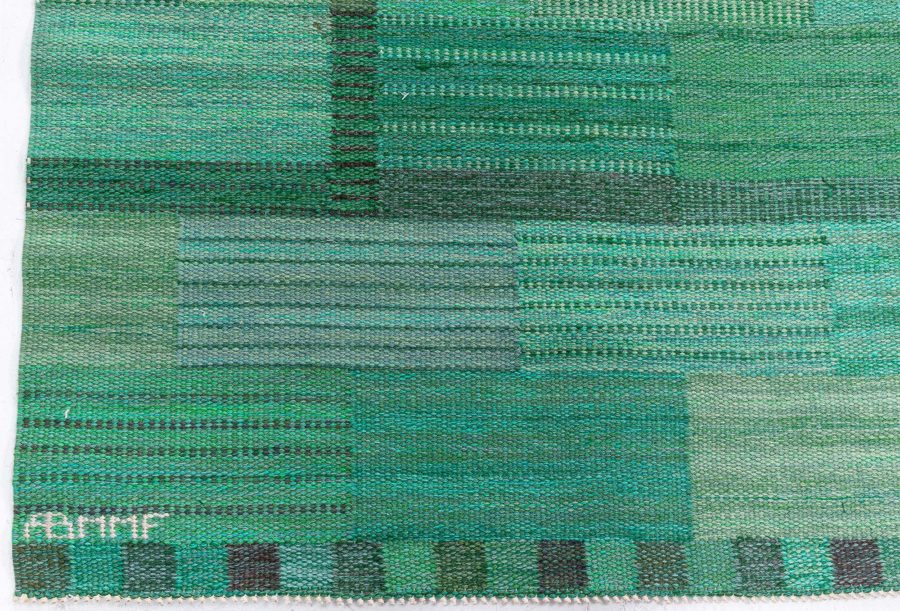 Swedish Flat Woven Rug by Marianne Richter AB MMF BB8610