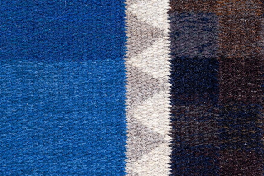 Swedish Flat Woven Rug  by Ingrid Dessau (Blarutor) BB8613