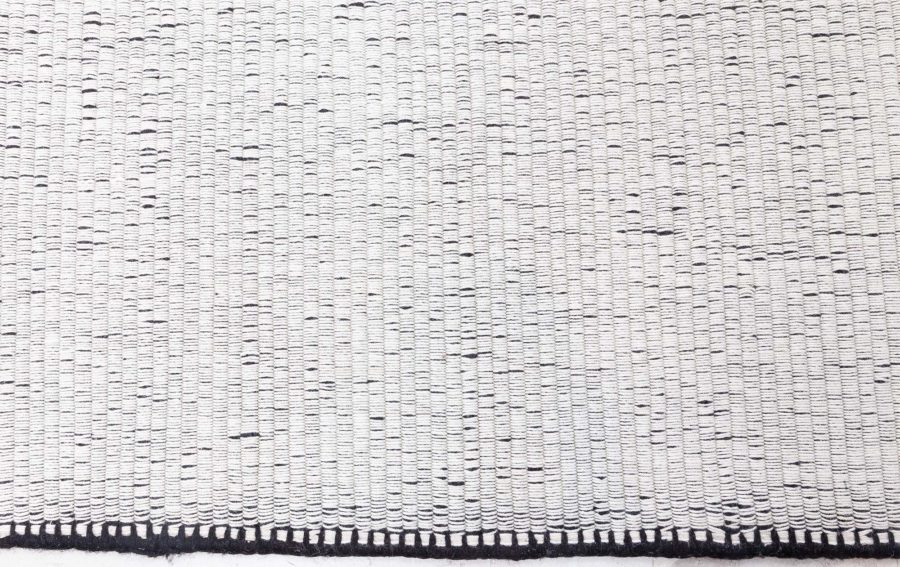 Contemporary Flat Weave Solid Rug N12820