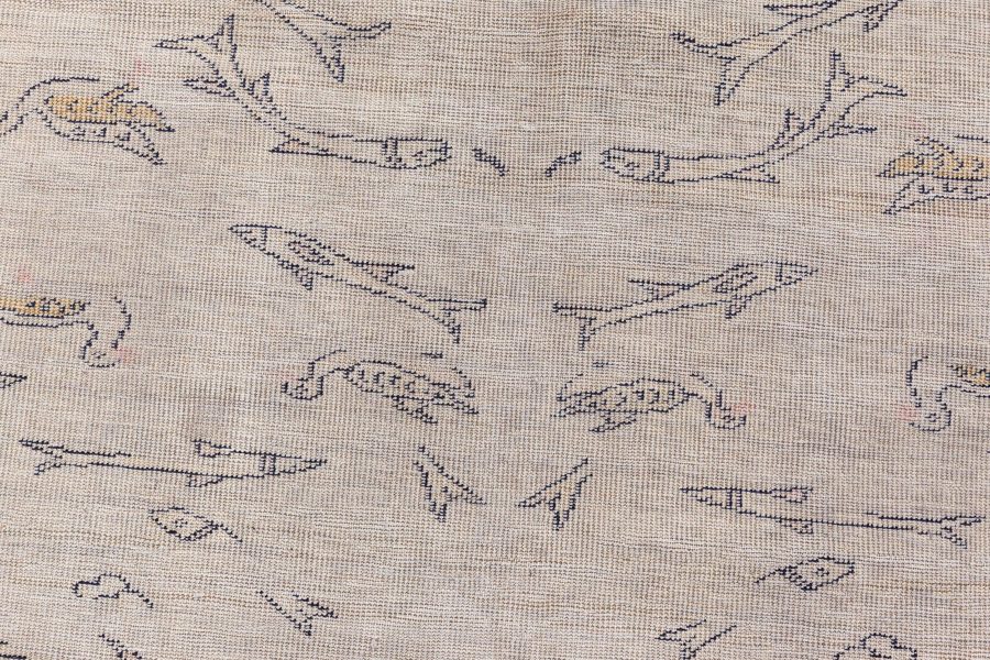 Turkish Hereke Silk Rug BB8702