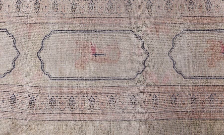 Turkish Hereke Silk Rug BB8702