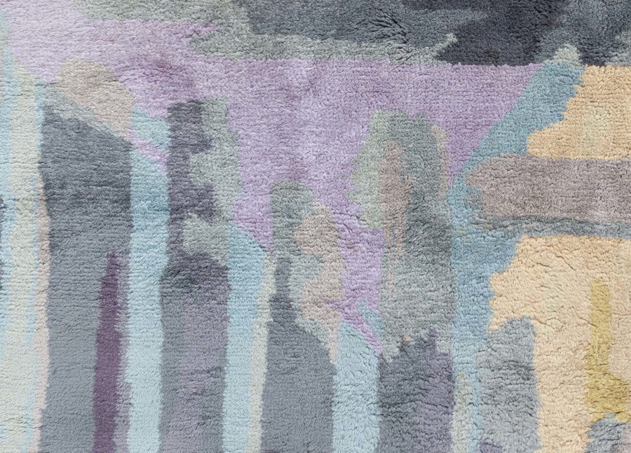 French Modernist Rug BB8723