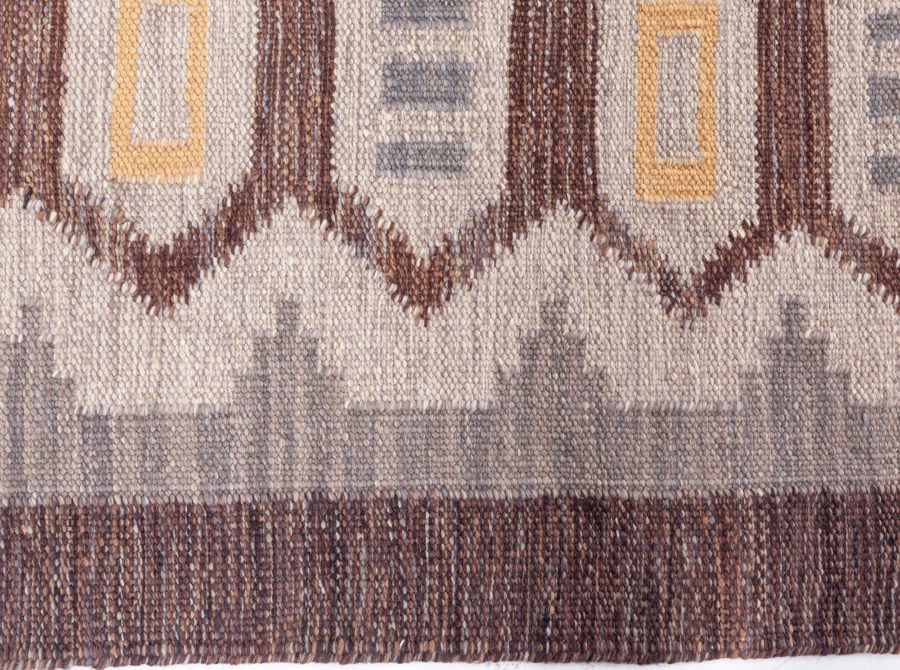 Swedish Flat Weave Rug N12810