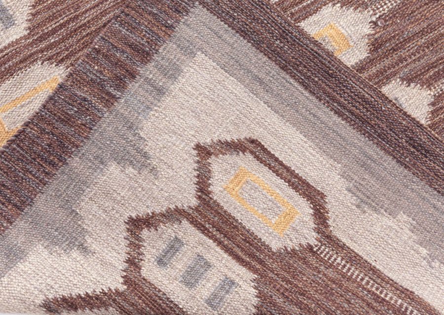 Swedish Flat Weave Rug N12810