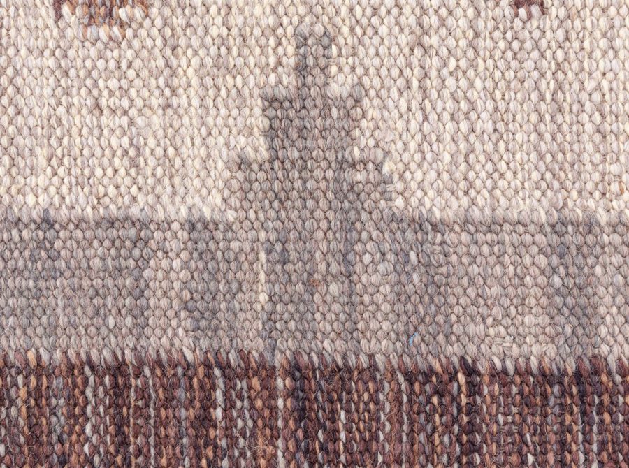 Swedish Flat Weave Rug N12810