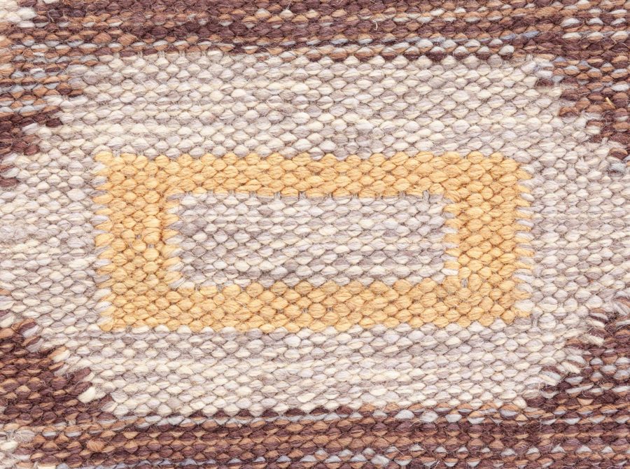 Swedish Flat Weave Rug N12810
