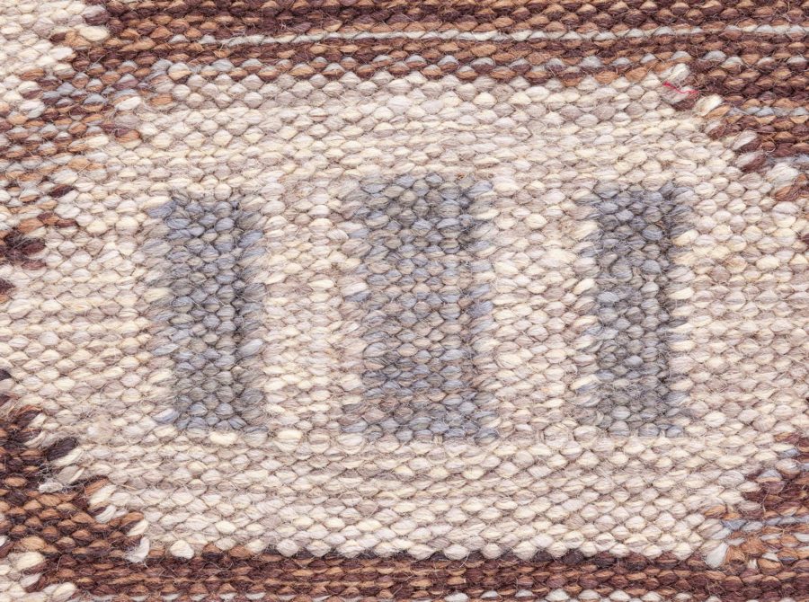 Swedish Flat Weave Rug N12810