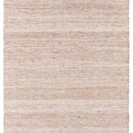 Vintage Abstract Soft Beige Hand-Knotted Wool Runner Persian BB8718