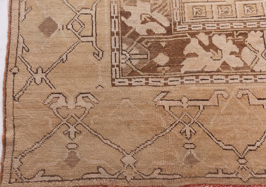Turkish Oushak Rug BB8788