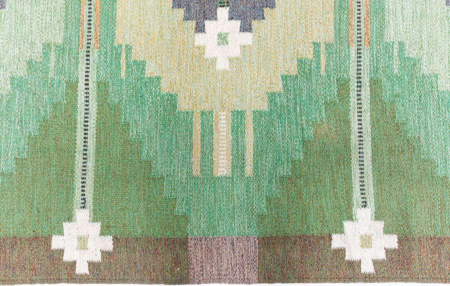 Swedish Flat Woven Rug BB8807