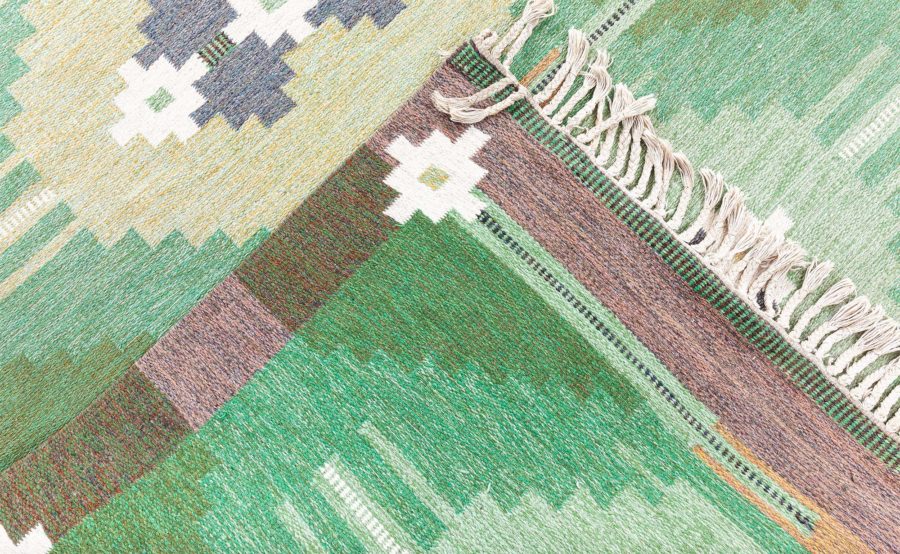 Swedish Flat Woven Rug BB8807