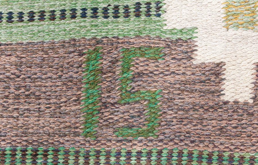 Swedish Flat Woven Rug BB8807