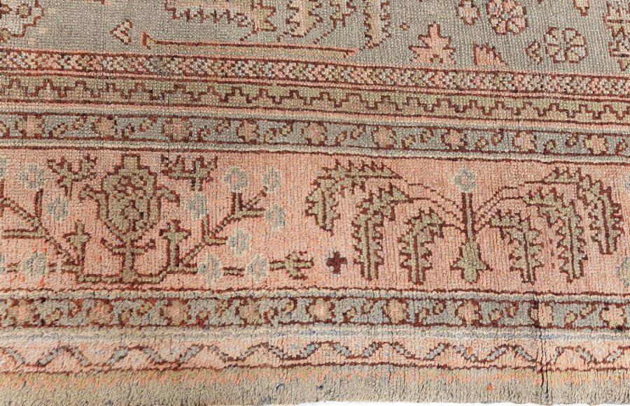 Turkish Oushak Rug BB8817