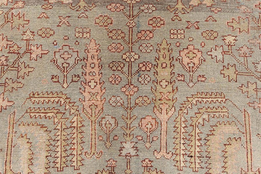 Turkish Oushak Rug BB8817