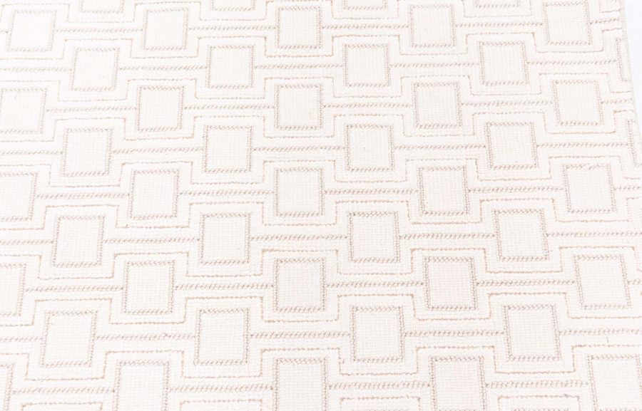 Contemporary Hand Tufted Runner N12858