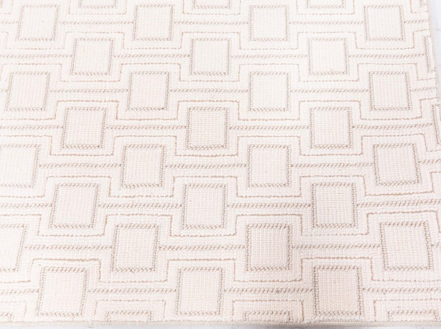 Contemporary Hand Tufted Runner N12858