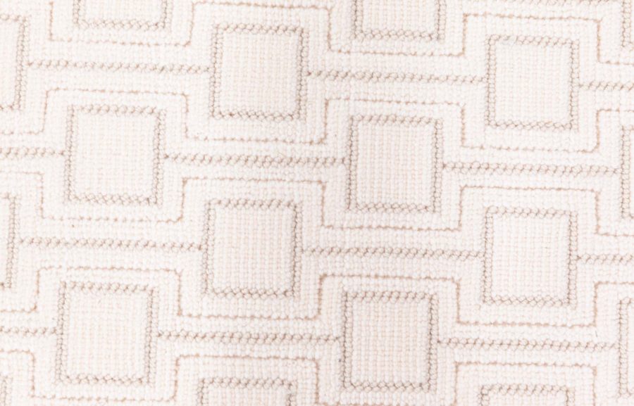 Contemporary Hand Tufted Runner N12858