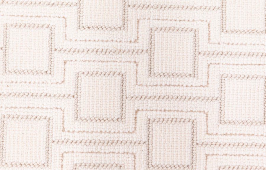 Contemporary Hand Tufted Runner N12858