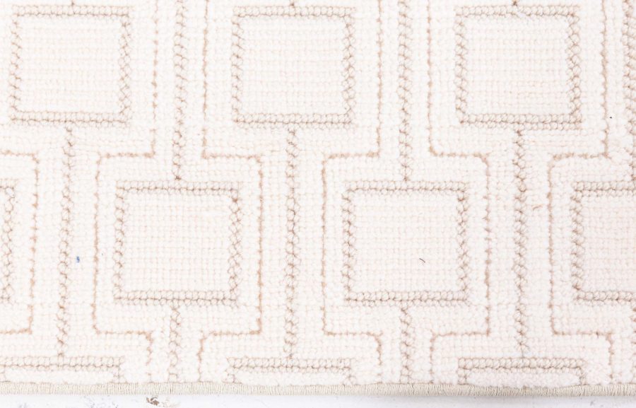 Contemporary Hand Tufted Runner N12858
