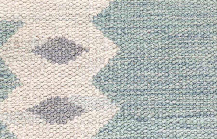 Swedish Flat Weave Rug N12872