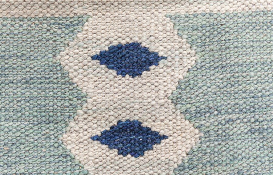 Swedish Flat Weave Rug N12872
