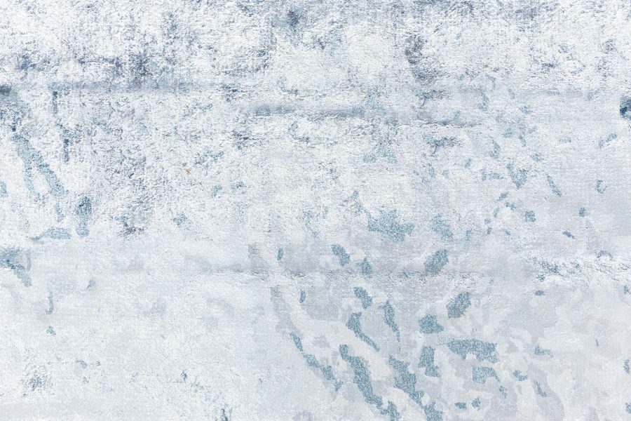 Contemporary Water Designed Rug N12877