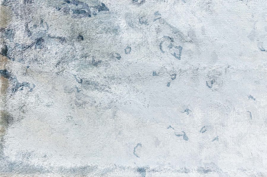 Contemporary Water Designed Rug N12877