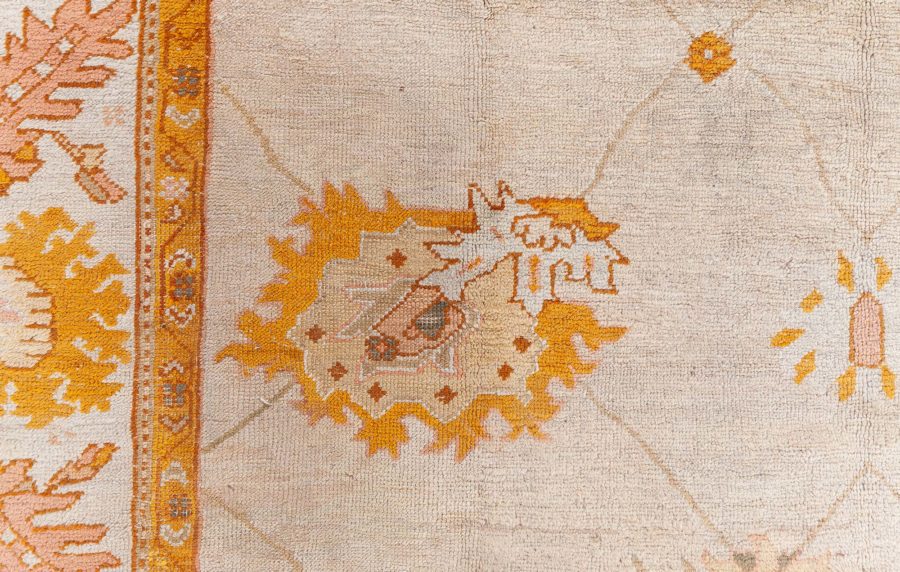 Turkish Oushak Rug BB8834
