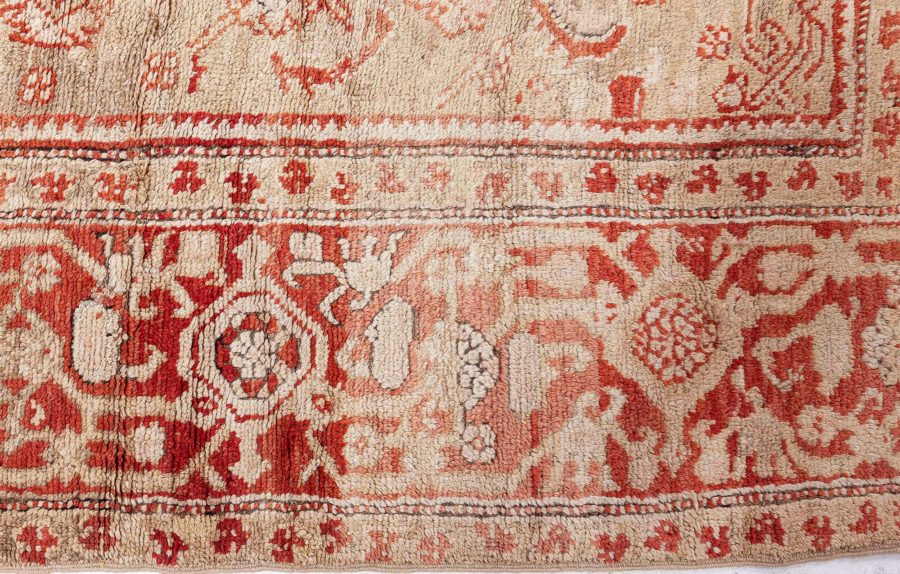 Turkish Oushak Rug BB8838