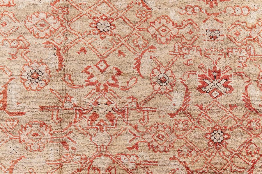Turkish Oushak Rug BB8838