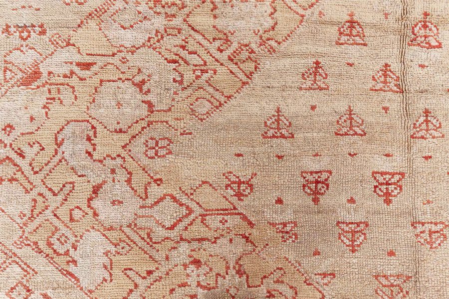 Turkish Oushak Rug BB8838