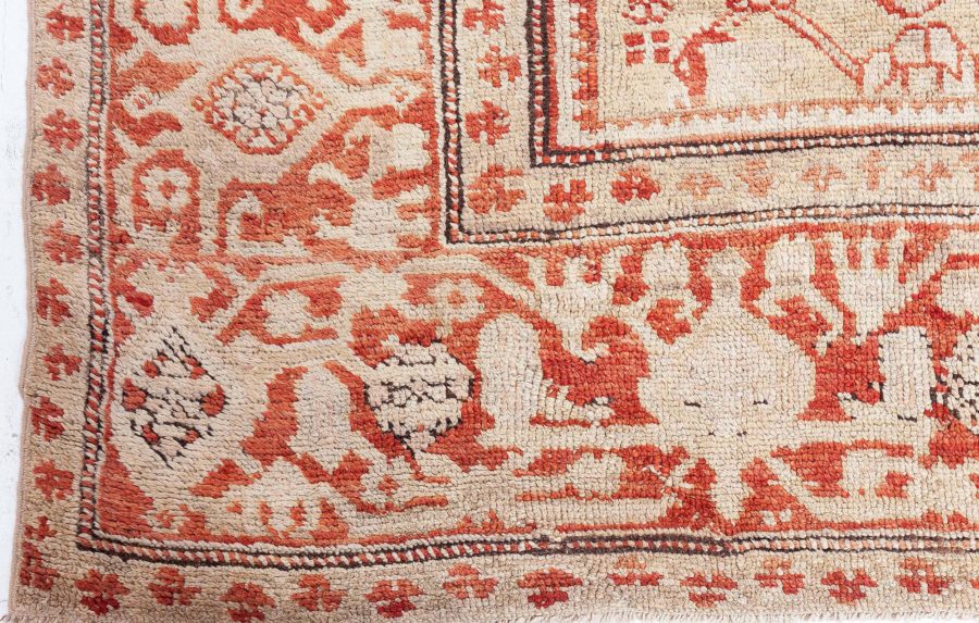 Turkish Oushak Rug BB8838