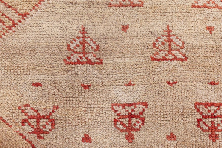 Turkish Oushak Rug BB8838