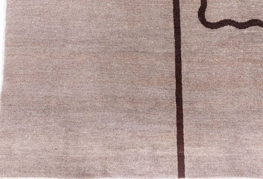 French Deco Rug Attributed To Elisabeth De Saedeleer BB8841
