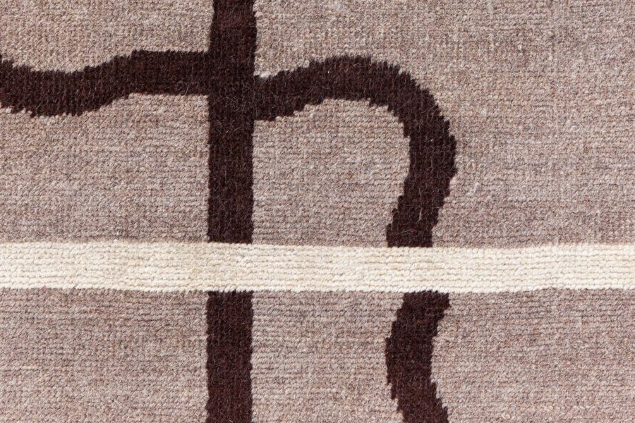French Deco Rug Attributed To Elisabeth De Saedeleer BB8841