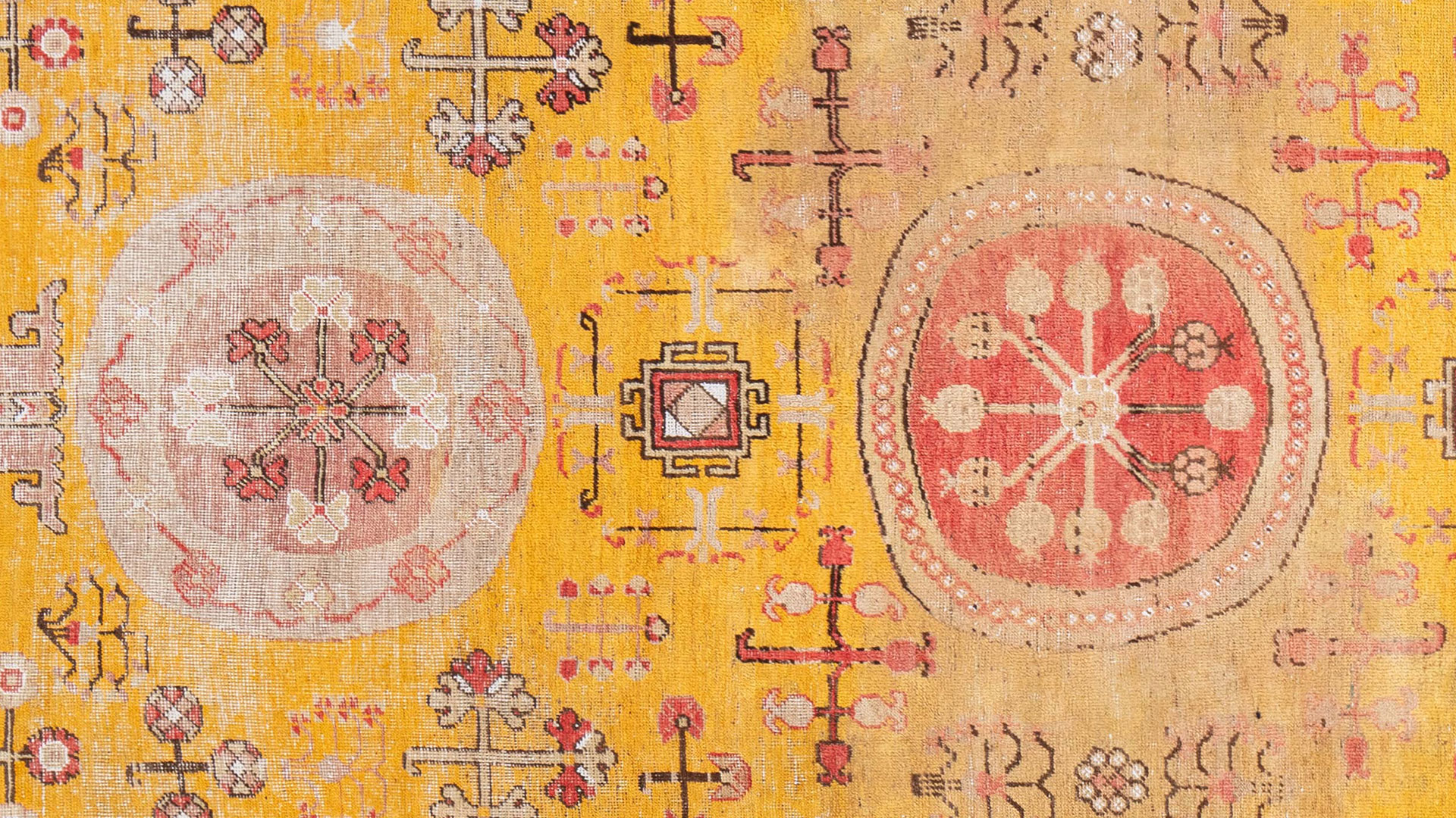 Vintage Samarkand rug from Doris Leslie Blau collection BB8784
