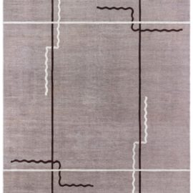 French Deco Rug Attributed To Elisabeth De Saedeleer BB8841