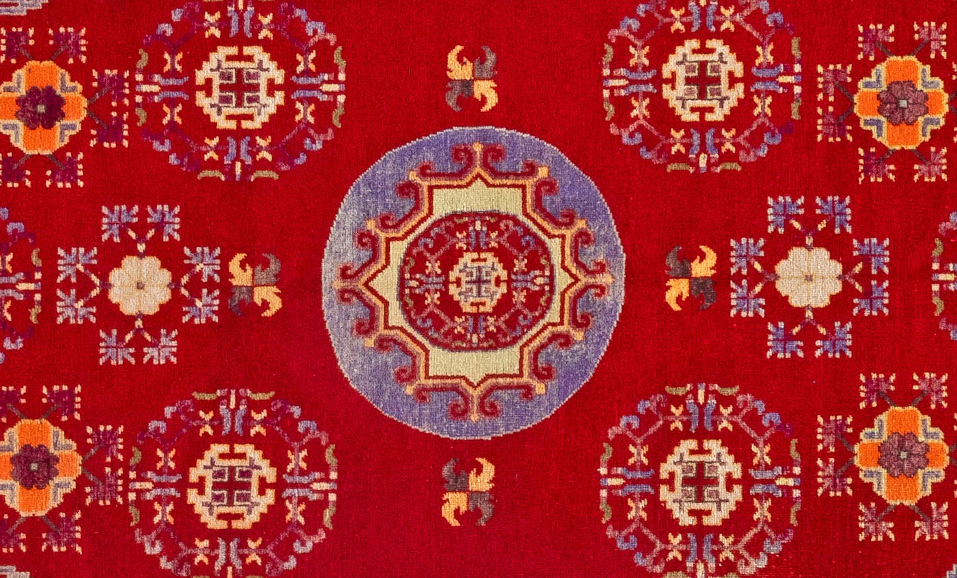 Mid-20th century Samarkand Rug BB7017 from the Doris Leslie Blau collection