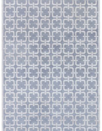 Contemporary Flatweave Solid Light Beige Wool Carpet “Alabaster” N12854 Contemporary Flatweave Solid Light Beige Wool Carpet “Alabaster” N12854
