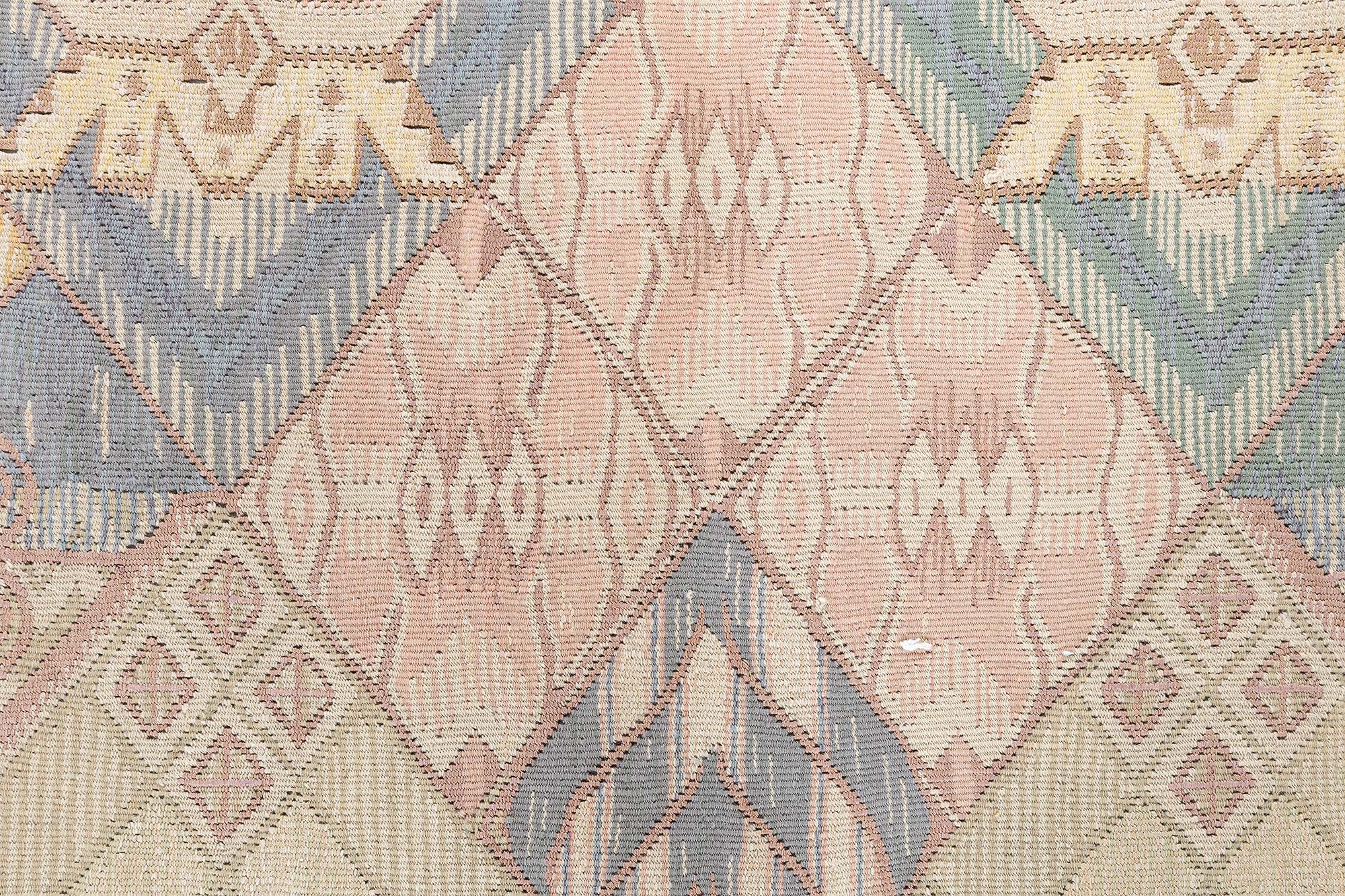 Swedish Tapestry Woven Rug by Anna Ankarcrona BB9012 Swedish Tapestry Woven Rug by Anna Ankarcrona BB9012