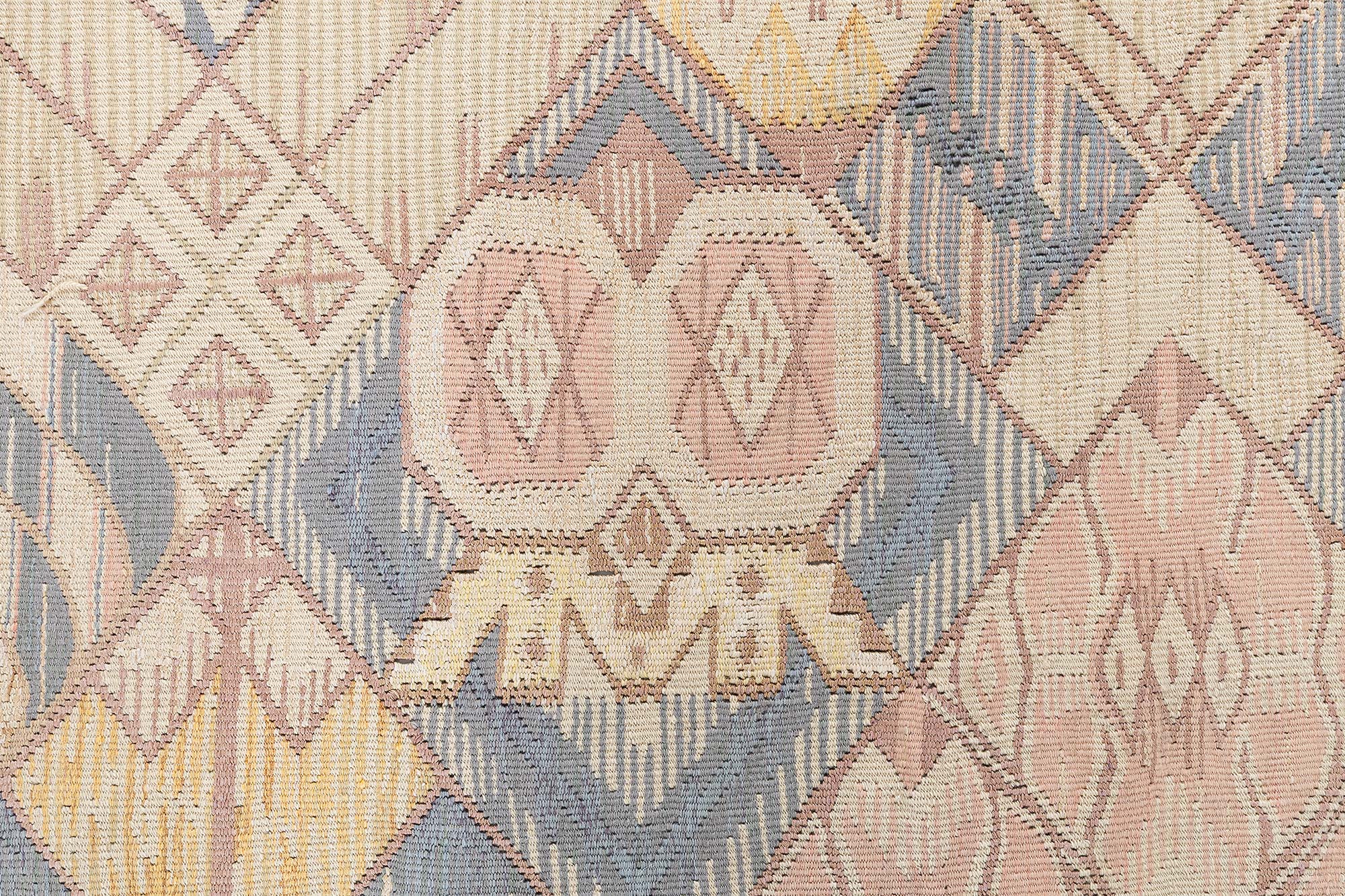 Swedish Tapestry Woven Rug by Anna Ankarcrona BB9012 Swedish Tapestry Woven Rug by Anna Ankarcrona BB9012