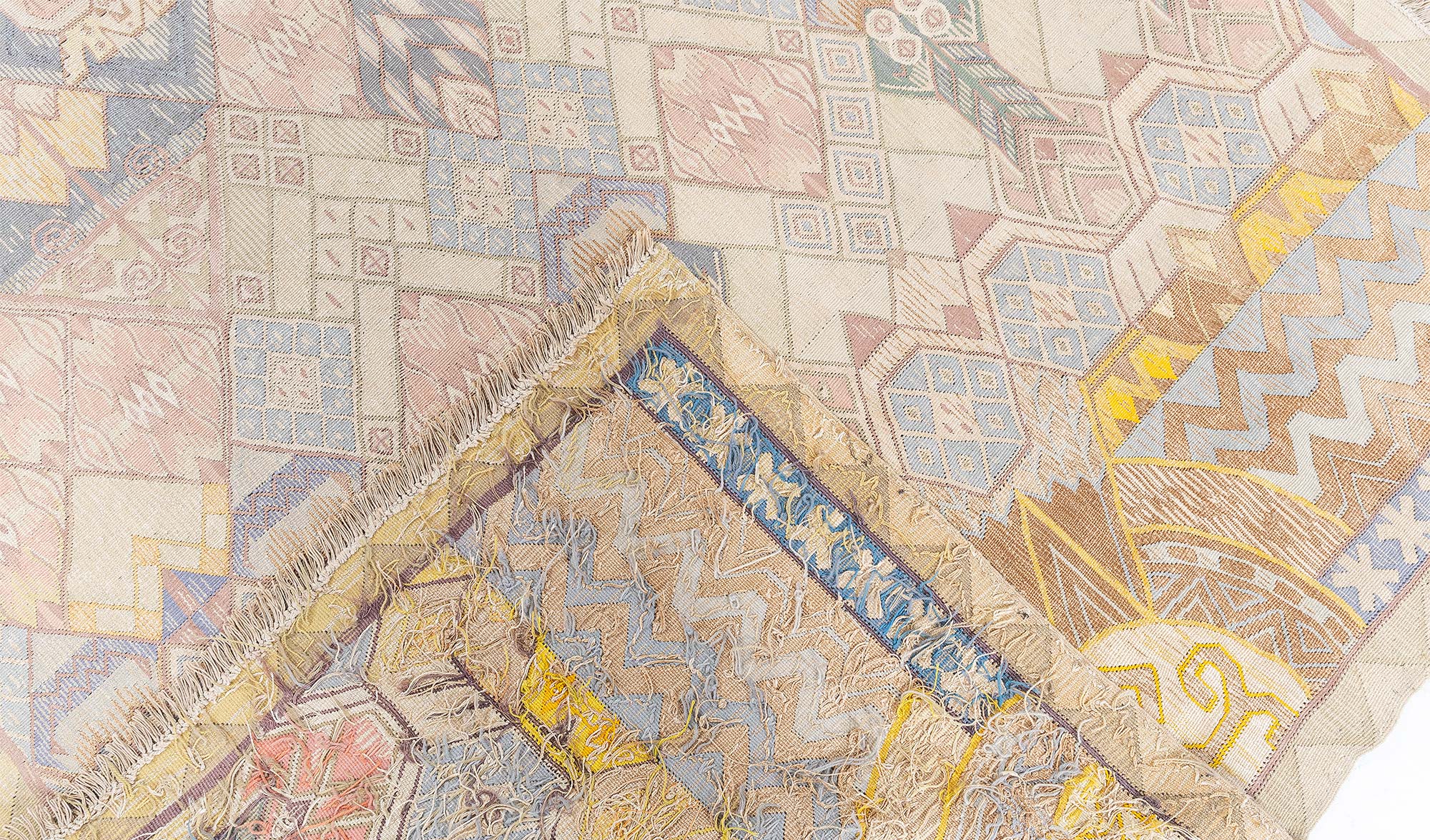 Swedish Tapestry Woven Rug by Anna Ankarcrona BB9012 Swedish Tapestry Woven Rug by Anna Ankarcrona BB9012