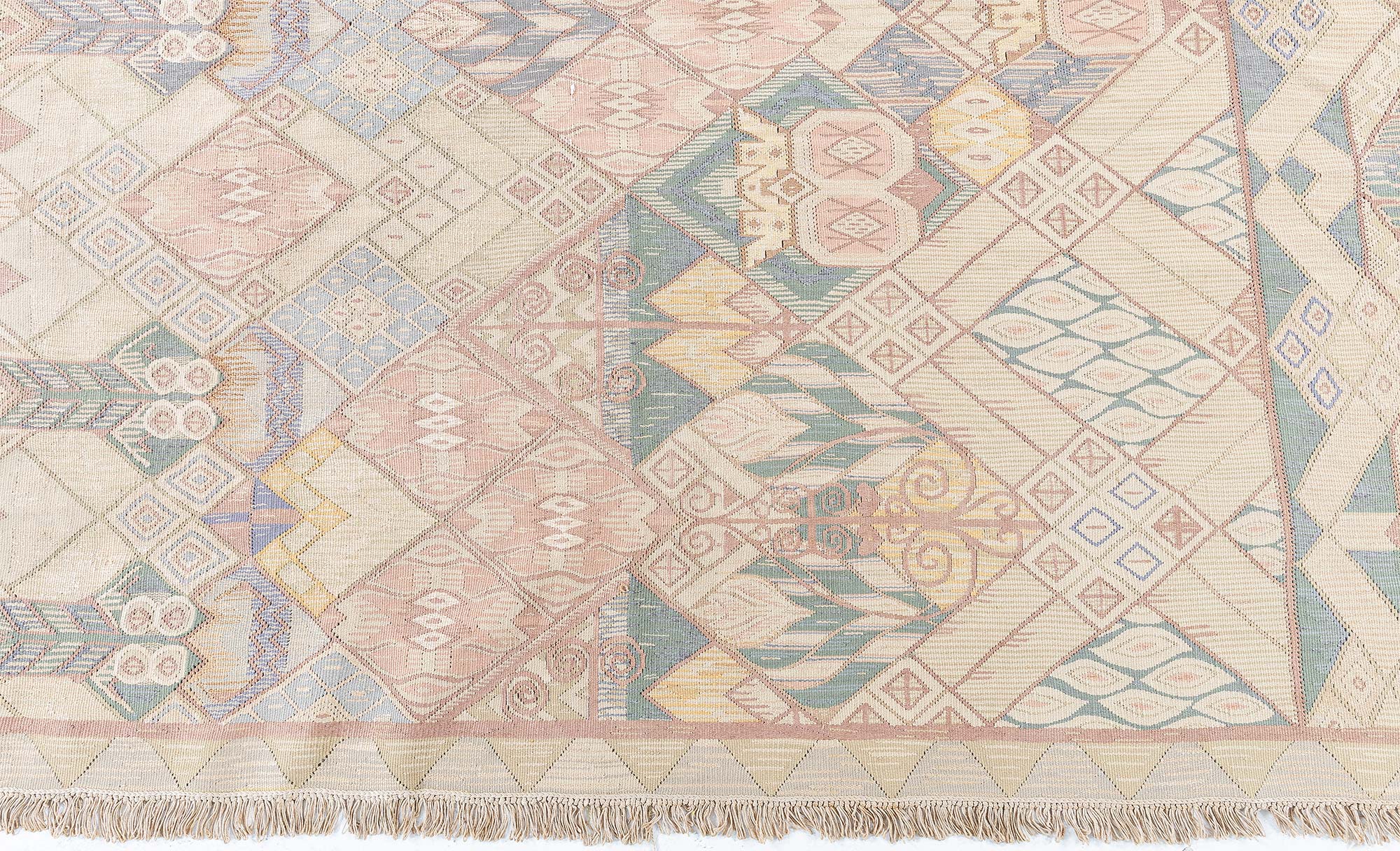 Swedish Tapestry Woven Rug by Anna Ankarcrona BB9012 Swedish Tapestry Woven Rug by Anna Ankarcrona BB9012