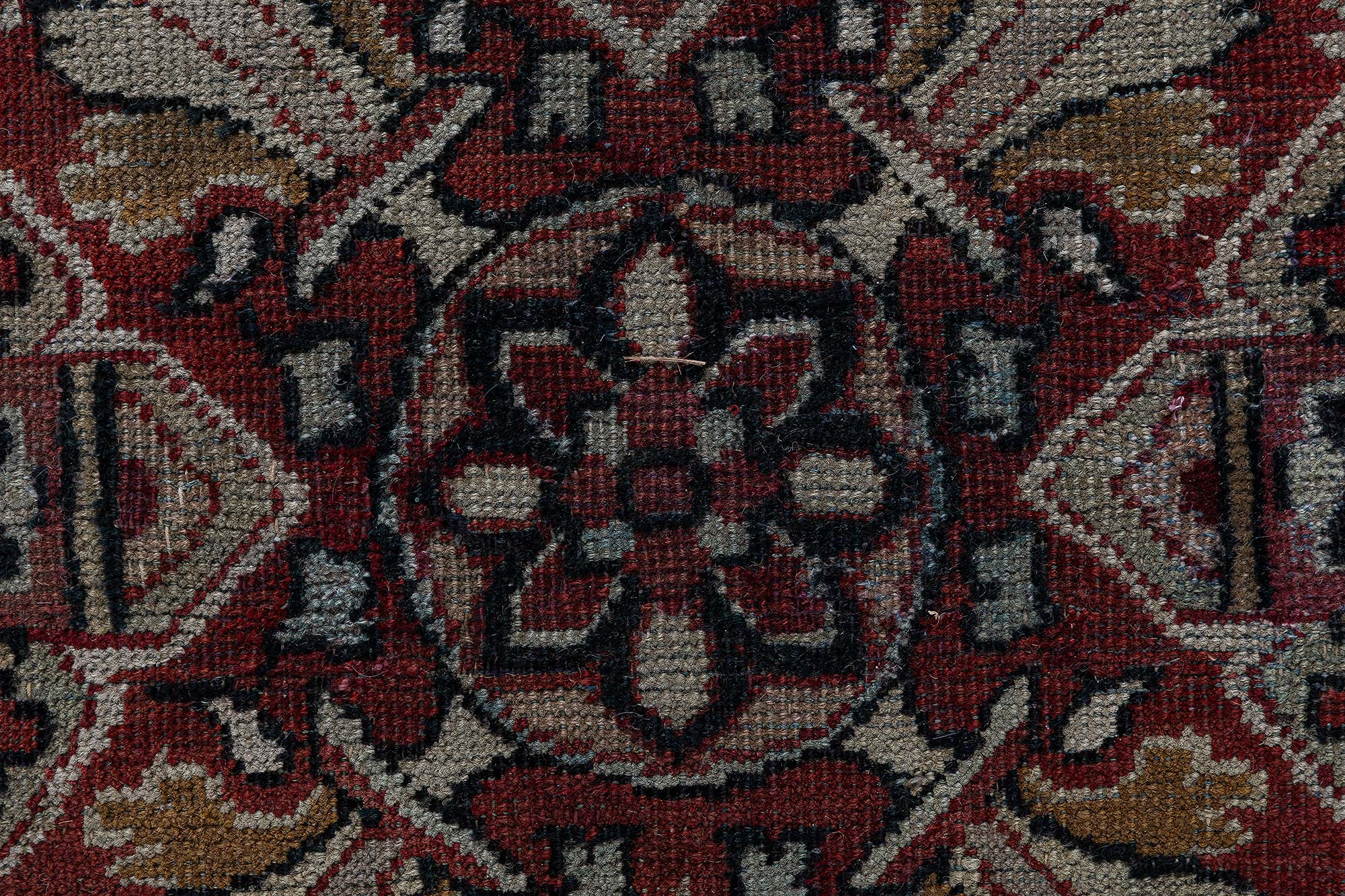 Amritsar Indian Antique Allover Warm Tan Hand-Knotted Wool Rug – Circa 1910 (Size Adjusted) BB9057 Amritsar Indian Antique Allover Warm Tan Hand-Knotted Wool Rug – Circa 1910 (Size Adjusted) BB9057