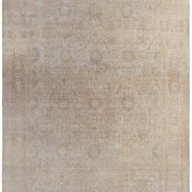 Oversized Kirman Persian Antique Allover Sand Hand-Knotted Wool Rug – Circa 1900 BB9092