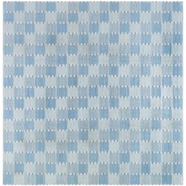 Mid-Century Scandinavian Geometric Light Gray Flatweave Wool Rug By Barbro Nilsson Signed Mmf BB9195