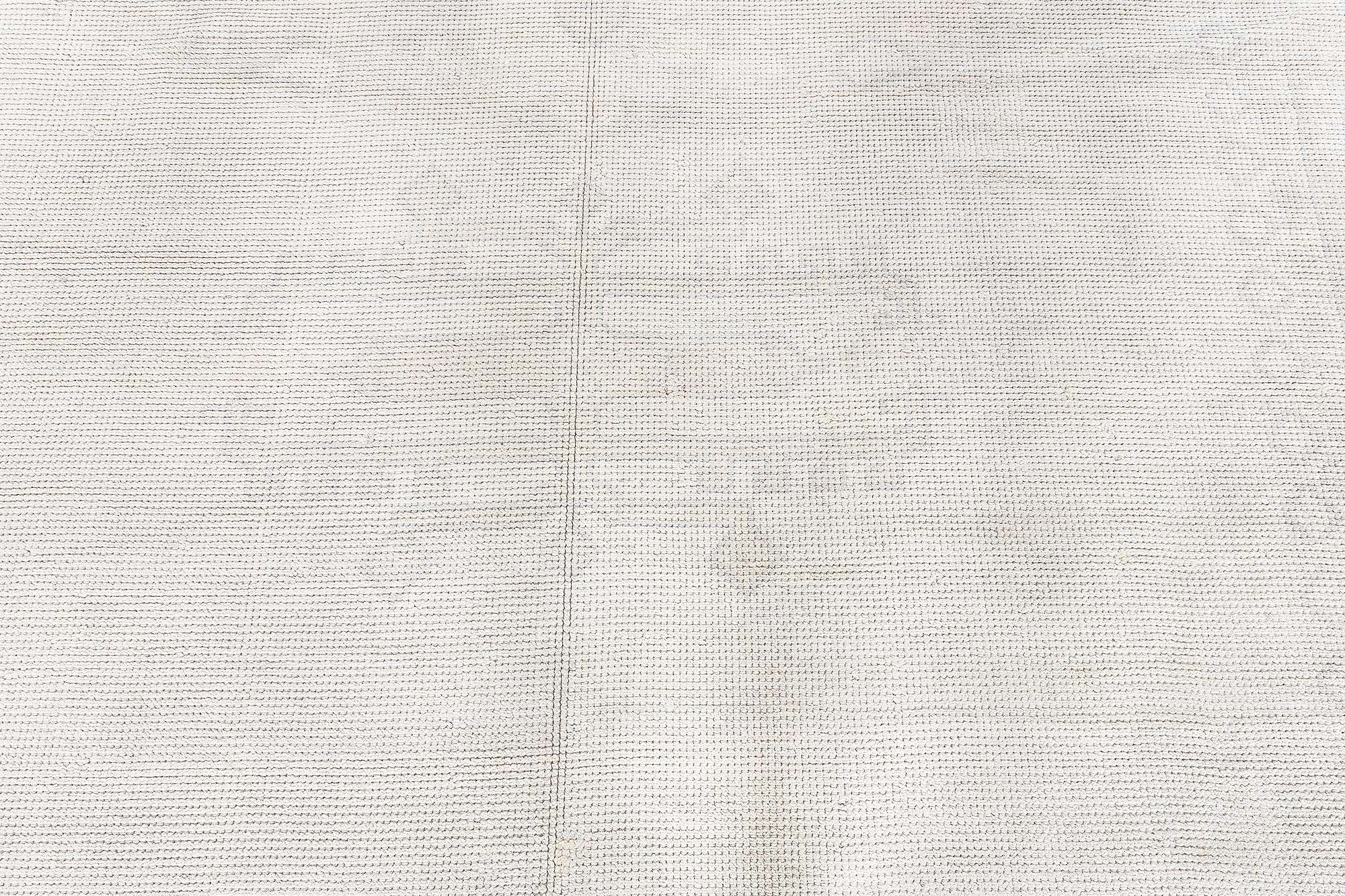 Vintage Viennese Secessionist Light Beige Hand-Knotted Wool Carpet BB9201 Vintage Viennese Secessionist Light Beige Hand-Knotted Wool Carpet BB9201