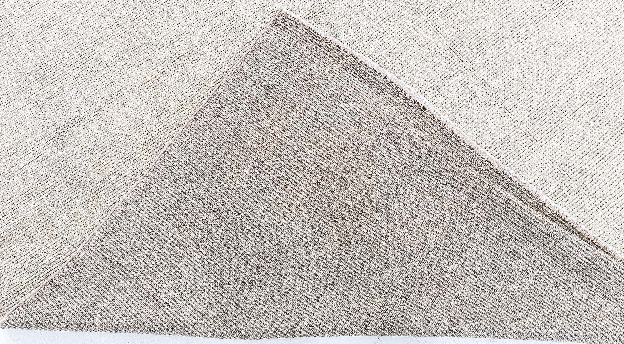 Vintage Viennese Secessionist Light Beige Hand-Knotted Wool Carpet BB9201 Vintage Viennese Secessionist Light Beige Hand-Knotted Wool Carpet BB9201